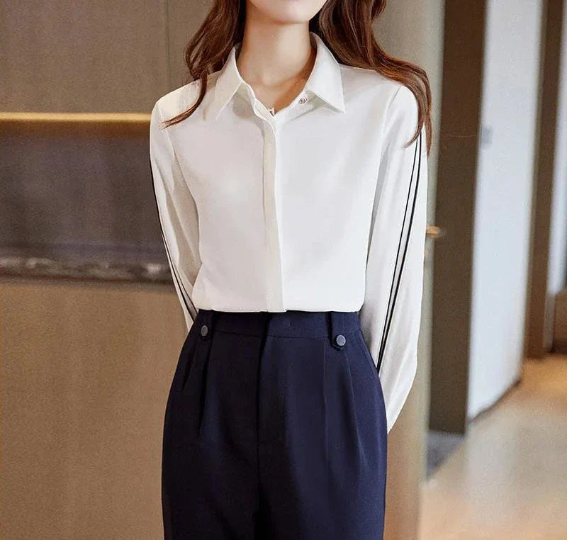 Bahar & Yaz Şifon Gömlek – Hafif, Zarif ve Rahat